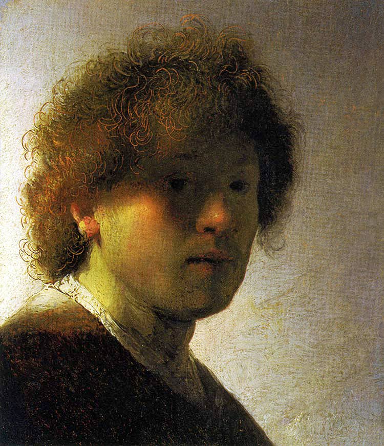 Photo:  Rembrandt van Rijn,Self